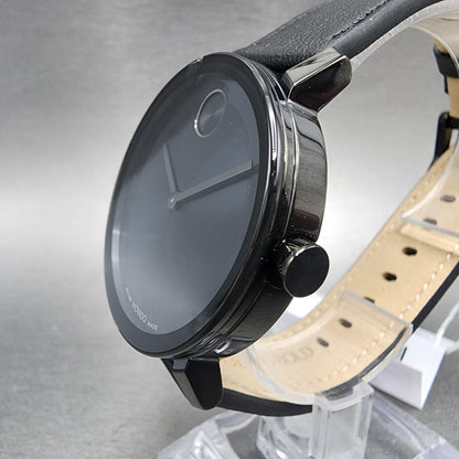 Movado Bold Evolution 2.0 Watch Men 40mm Black Dial Black Tone Round 36011232