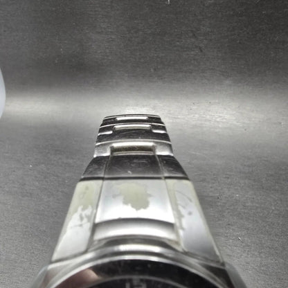 Casio WVA-400J Watch Men 42mm Blue Dial Silver Alarm Chrono Waveceptor PARTS6
