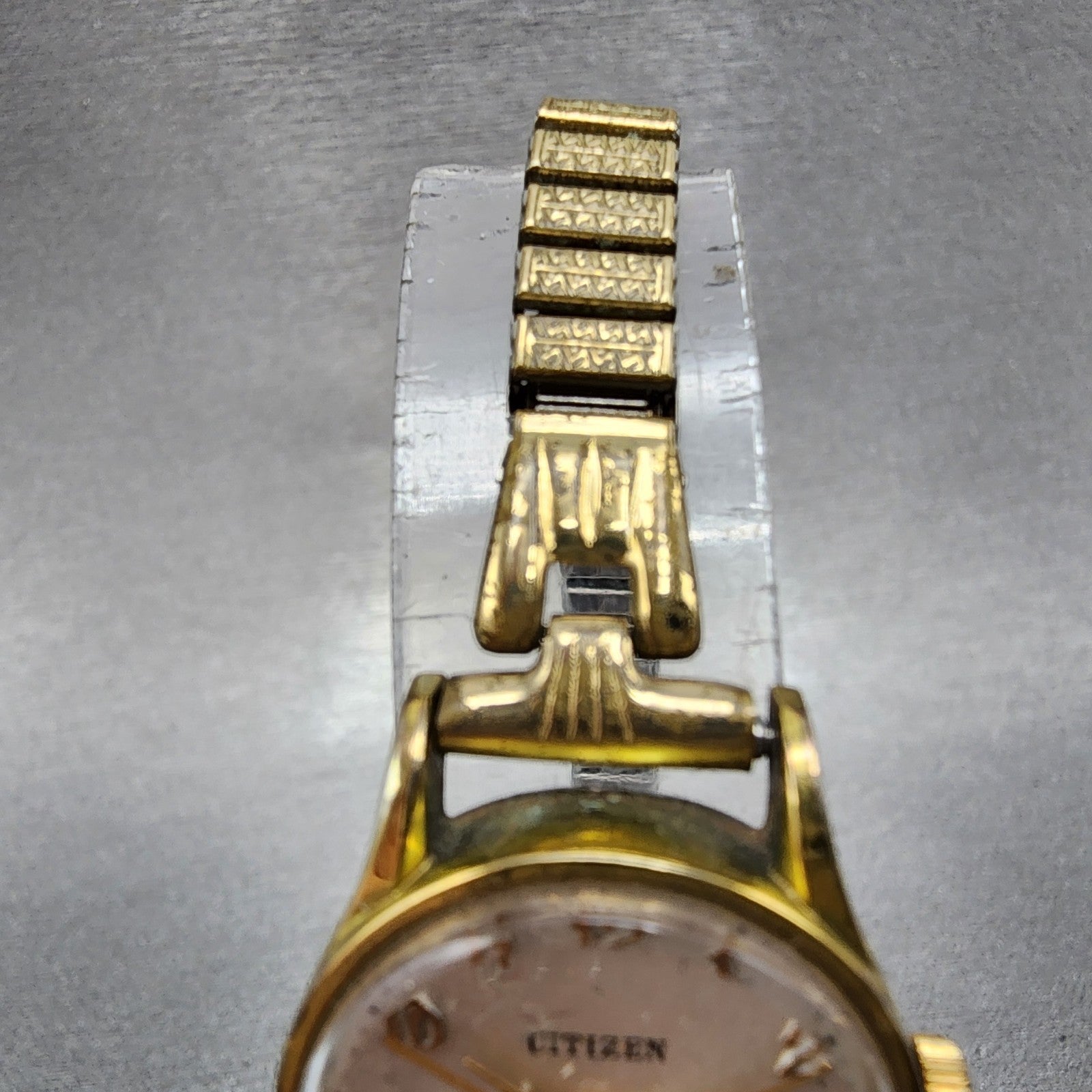 Citizen Cosmo Star Watch Women 22mm Silver Dial Gold Tone Manual 4620054 Runs4