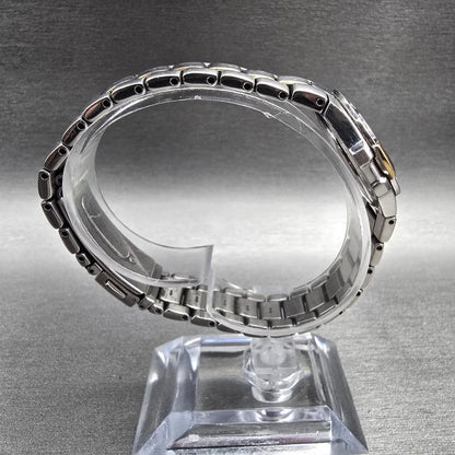 Seiko Coutura Watch Women 26mm MOP Dial Two Tone Date Diamond 7N82-0CG0 NewBat p8