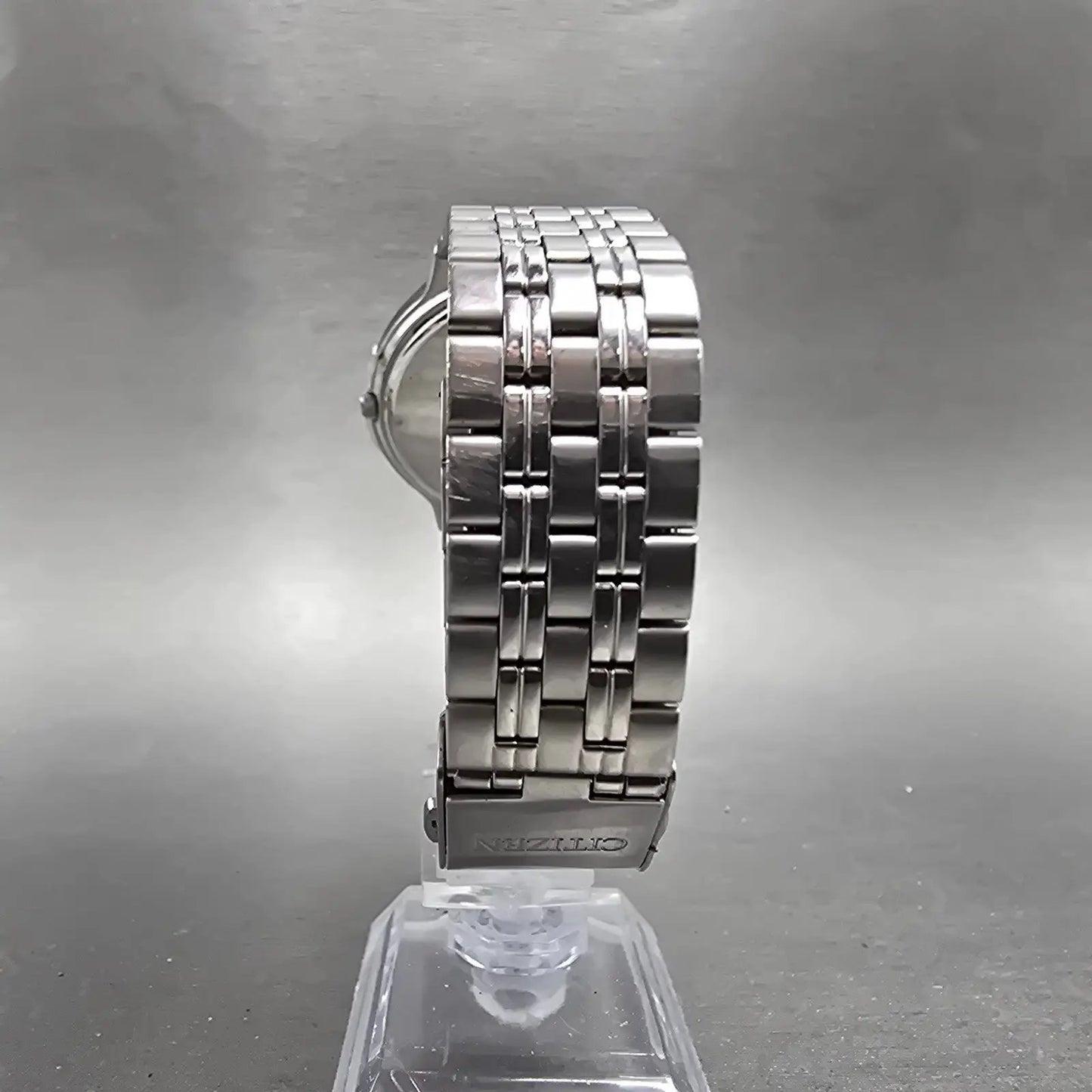 Citizen Eco-Drive Watch Men 36mm White Dial Steel Daydate E100-K003334 PARTS8
