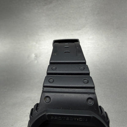 Casio G-Shock DW-5600BB Watch Men 43mm Digital Black Tone Octagon New Battery PL4