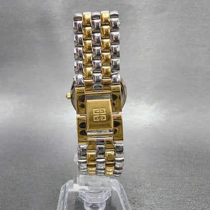 Givenchy Watch Women 33mm White Dial Two Tone Round New Battery7