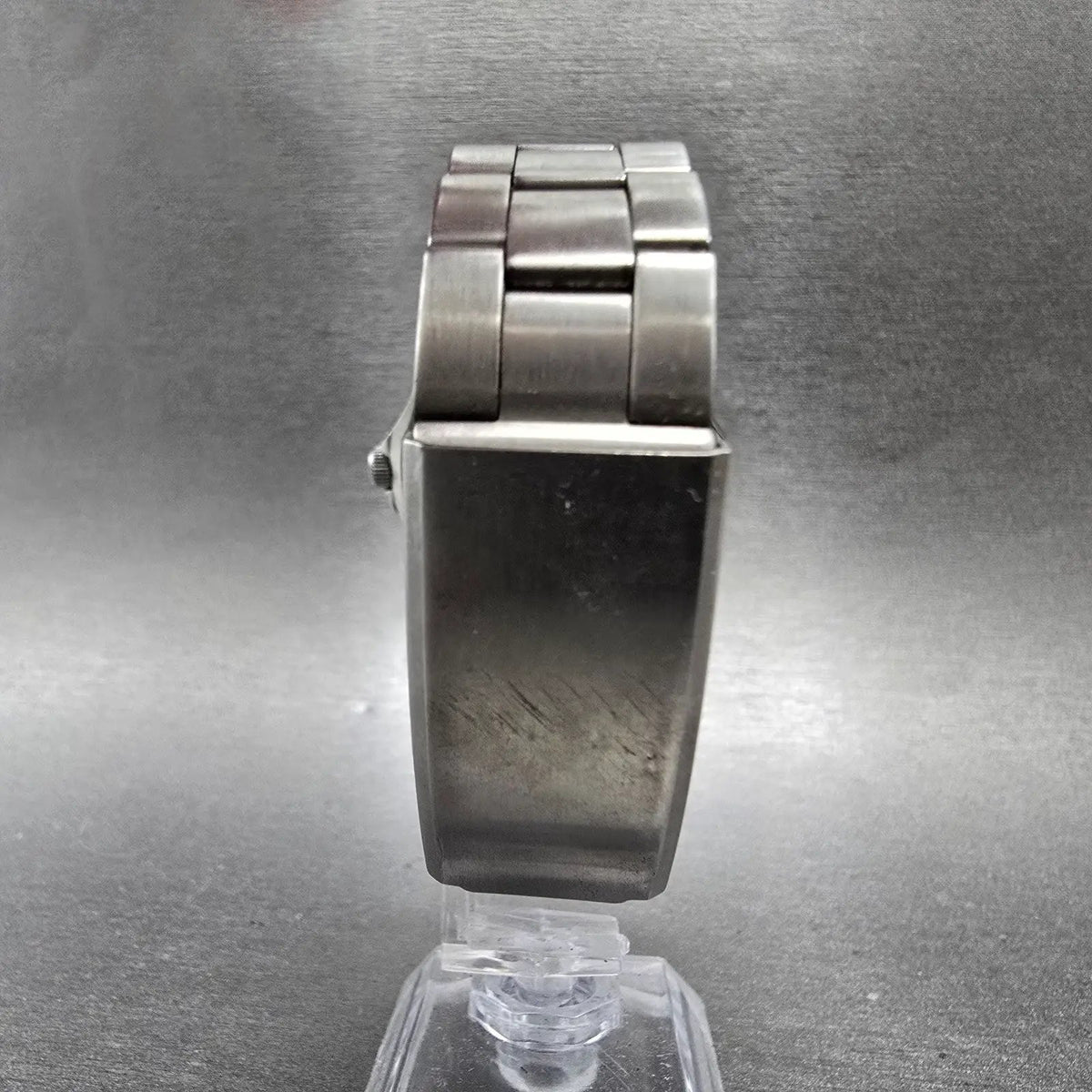 Timex Dive Watch Men 37mm Blue Dial Silver Daydate Round New Battery7