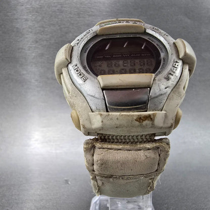 Casio G-Shock G-Cool GT-000 Watch Men 40mm White Silver Alarm Chrono READ Newbat5