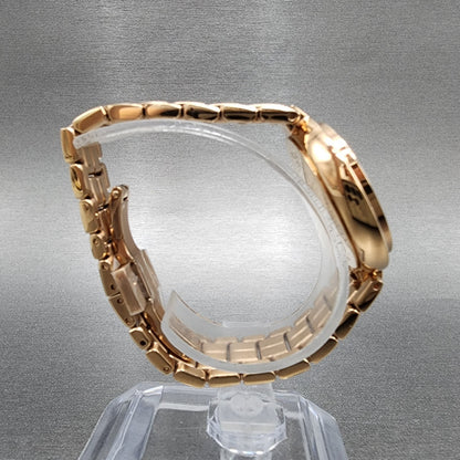 Tissot Flamingo Watch Women 30mm MOP Dial Rose Gold Tone Date T094.210.33.116.028