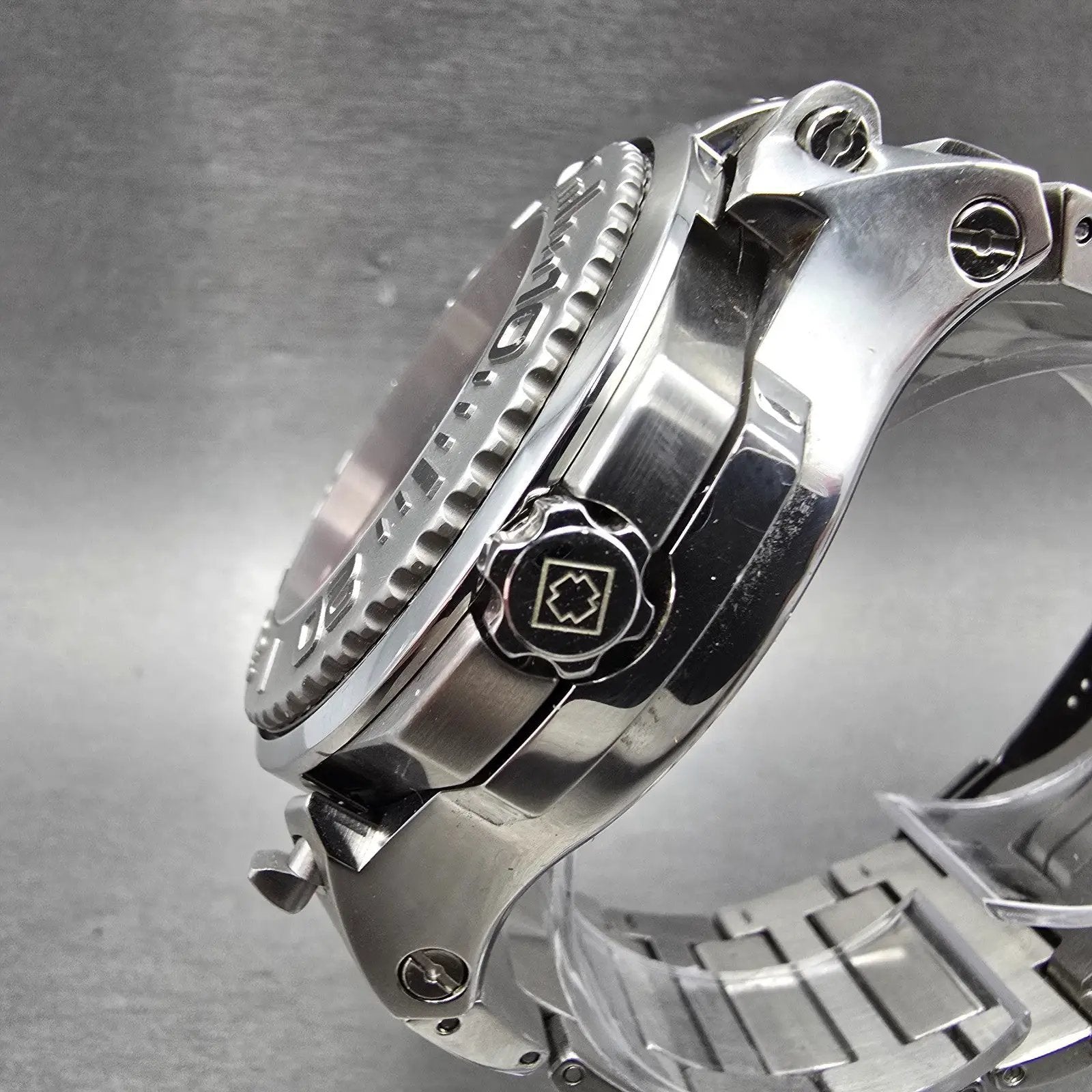 Invicta Reserve Transatlantic Chronograph Watch Men 54mm Red Dial Steel New Batt4