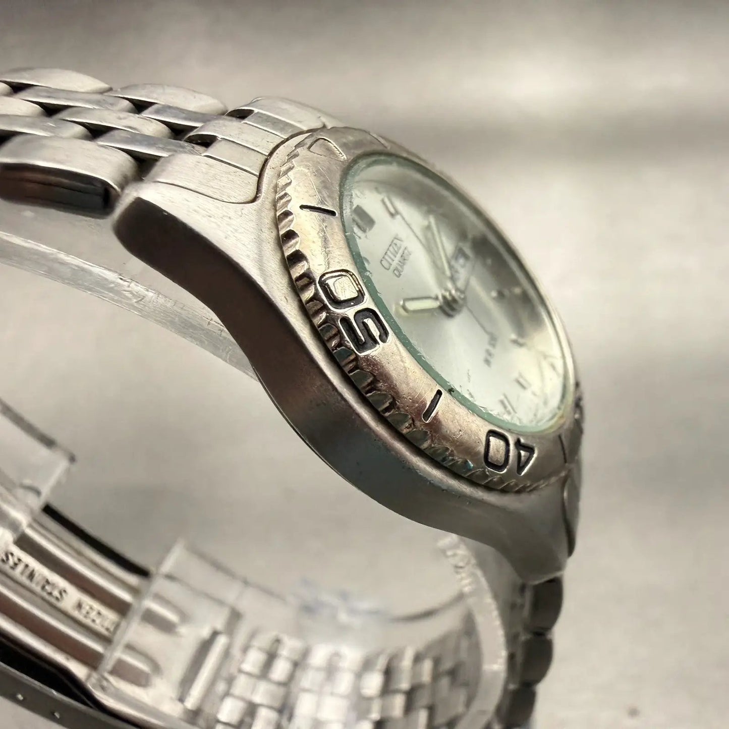 Citizen Watch Women 26mm Silver Dial Silver Daydate Round 6000-K06941 New Batt3