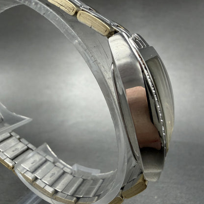 Citizen Q&Q Tank Watch Women 23mm Champagne Dial Silver Tone Rectangle New batt3