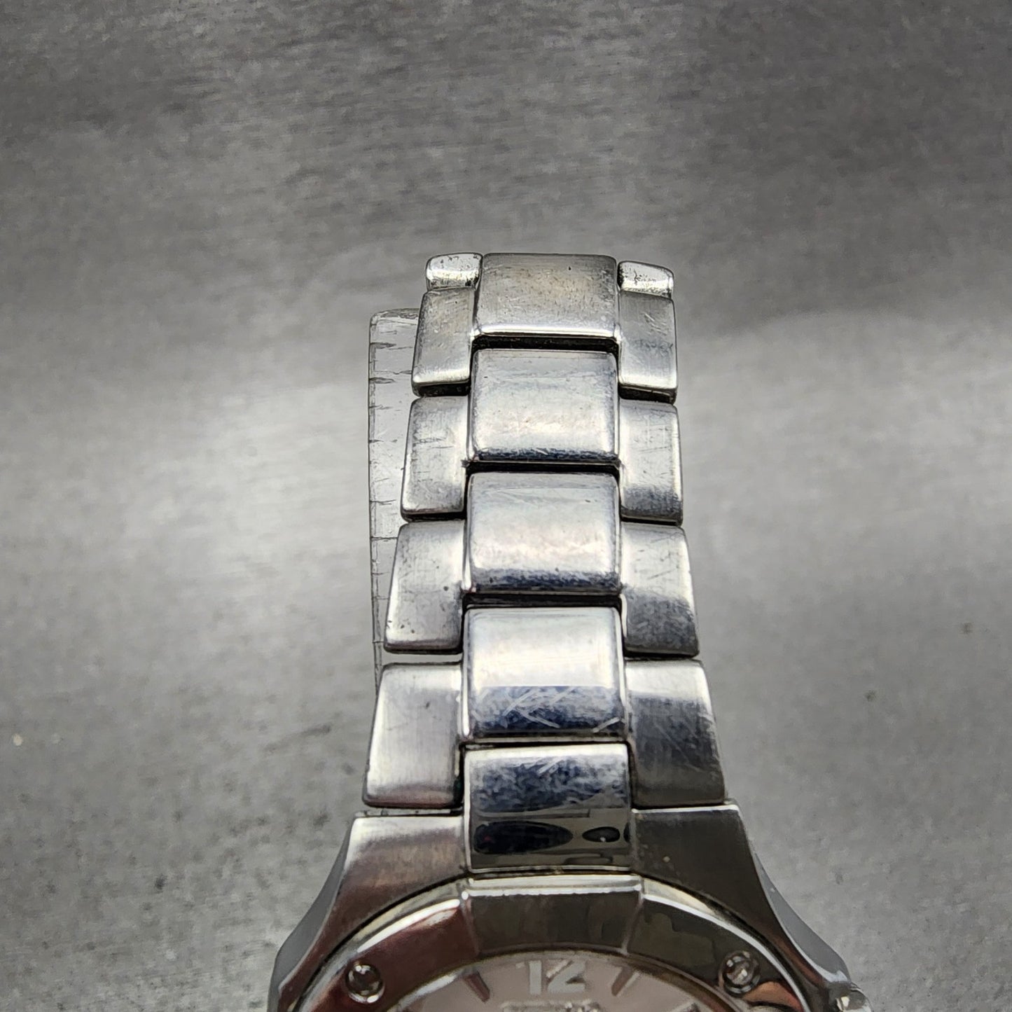 Seiko Watch Women 26mm White Dial Silver Tone Date Round 7N820BE0 New Battery4
