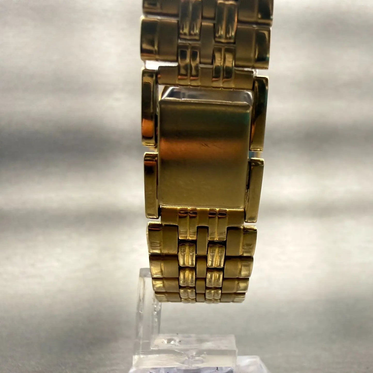 Citizen Watch Men 27mm Champagne Dial Gold Daydate Rectangle 1000-S63863 NewBatt7