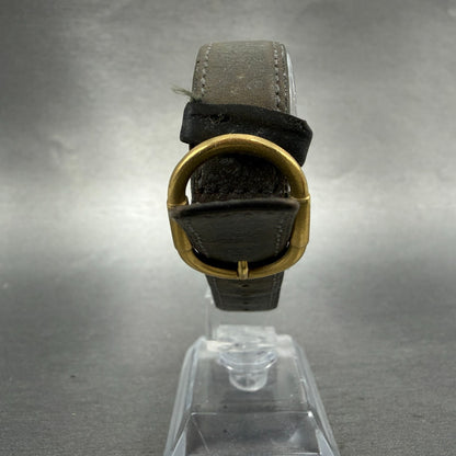 Seiko Watch Men 30mm Silver Dial Two Tone Round 6530-6129 New Battery Vintage7
