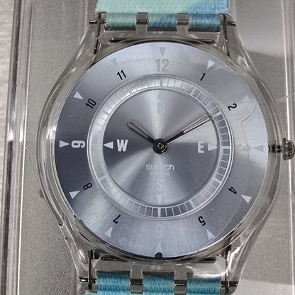 Swatch Skin James Bond Thunderball Watch Men 34mm SFK154 New Battery NOS2