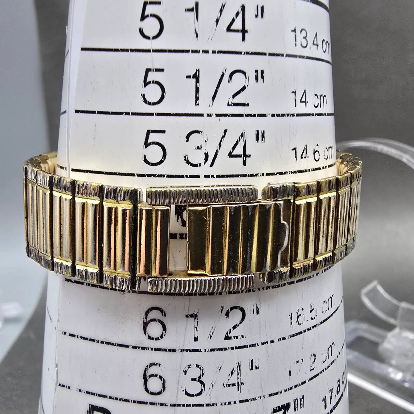 Raymond Weil Tank Watch Women 18mm Gold Dial Two Tone Gold Plated 8057 New Batt10