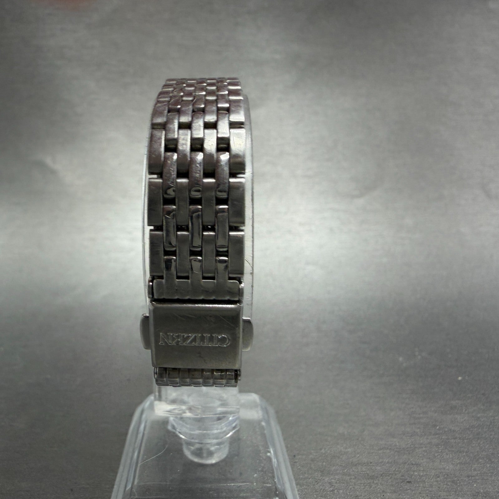 Citizen Tank Watch Women 18mm Black Dial Silver Tone 5930-S038588 New Battery7