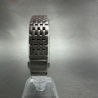 Citizen Tank Watch Women 18mm Black Dial Silver Tone 5930-S038588 New Battery7