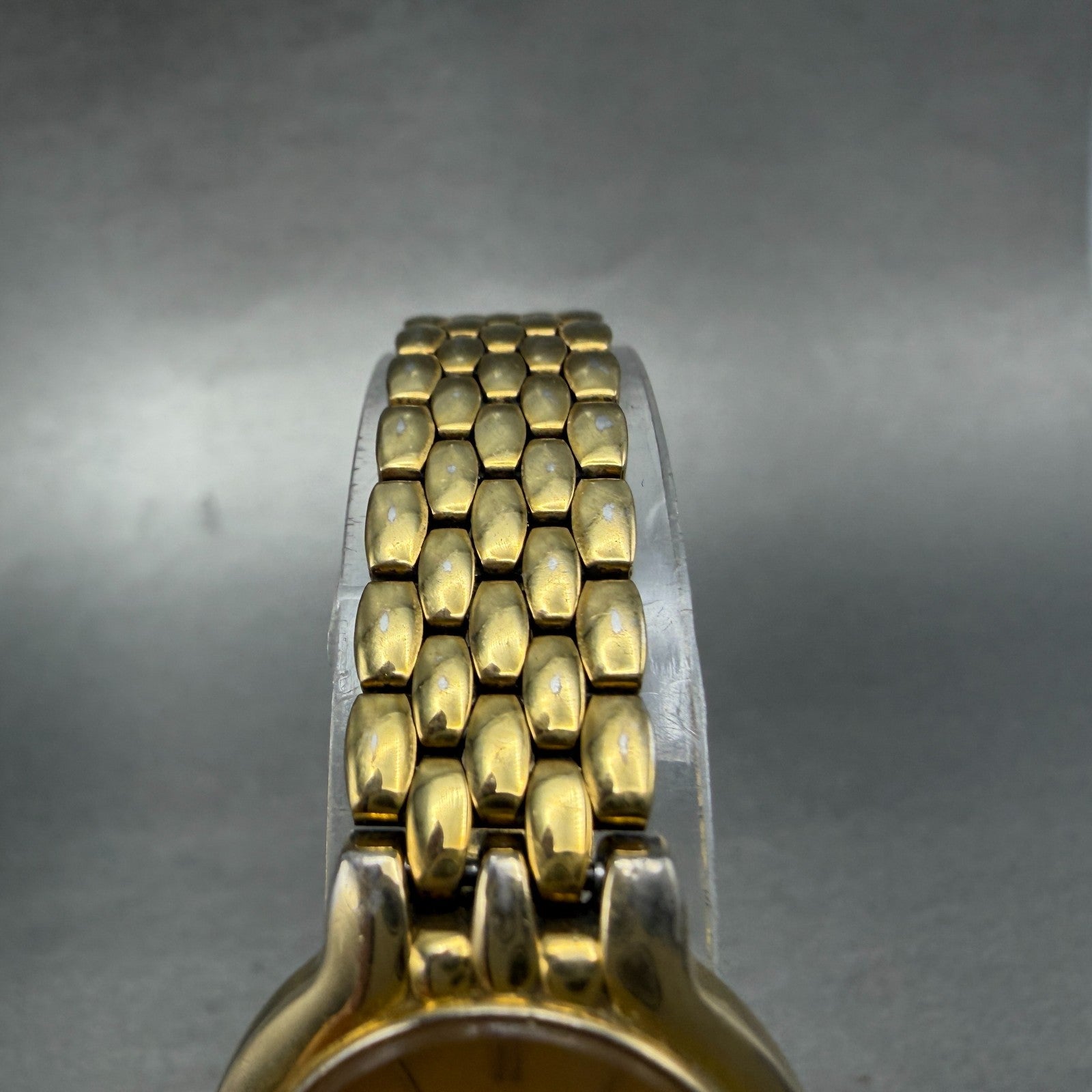 Citizen Watch Women 22mm Gold Dial Gold Tone Round 1020-S54554 New Battery VTG4