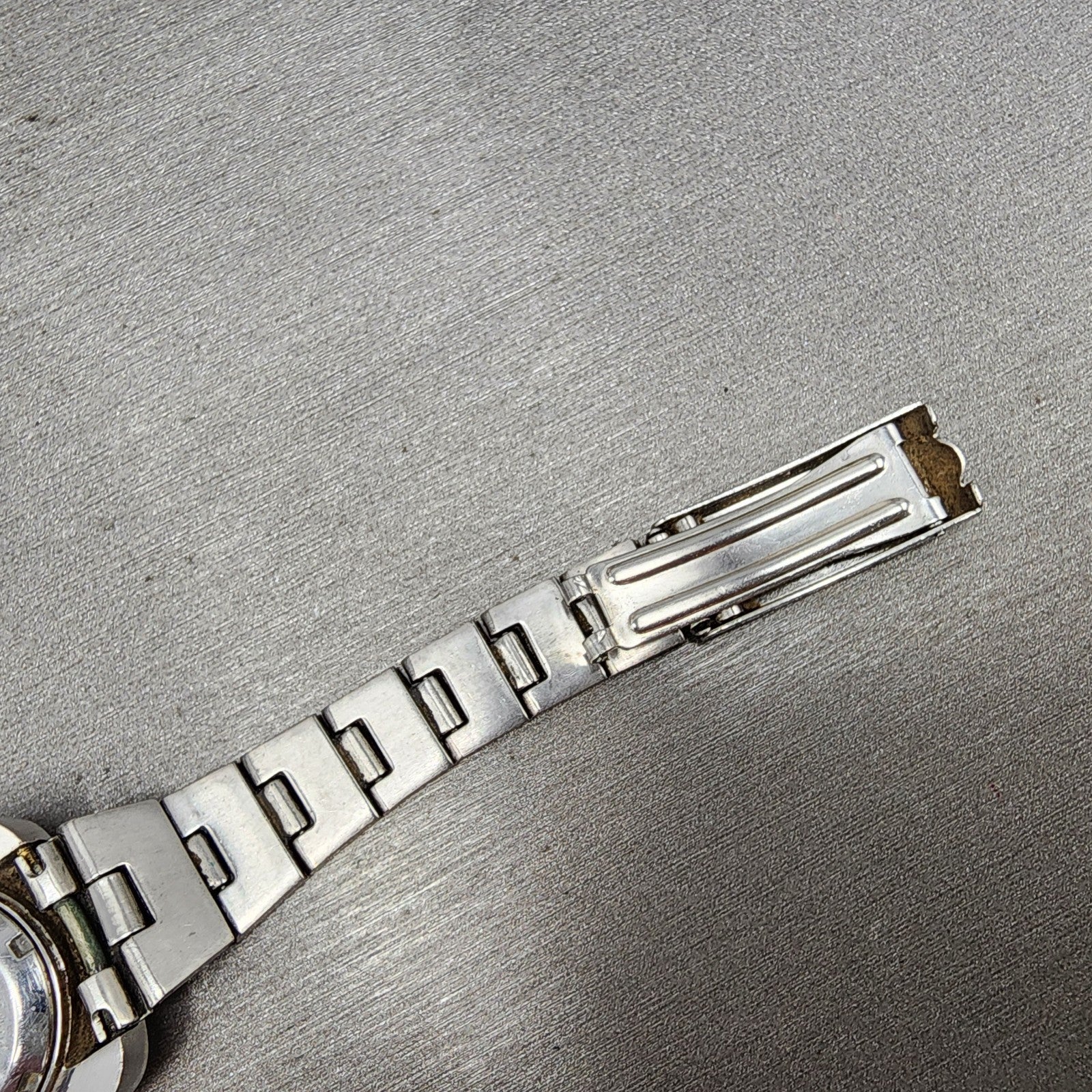 Atlantic Gran Prix Automatic Watch Women 27mm Silver Dial Silver Tone Daydate9