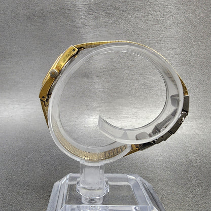 Citizen CQ Watch Women 16mm Champagne Dial Gold Tone 3220324099 New Battery6