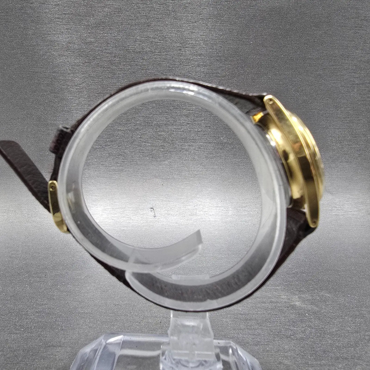 Seiko Moonphase Watch Women 25mm Champagne Dial Gold Round 2A24-0048 PARTS9