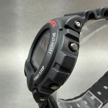 Casio G-Shock DW-6900MS Watch Men 51mm Black Red Alarm Chrono Digital New Batt2