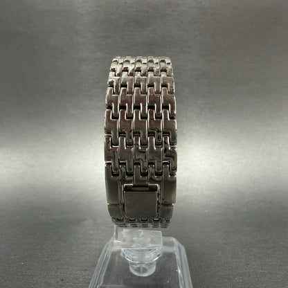 Seiko Tank Watch Women 20mm White Dial Silver Tone Square 1N00-6H39 New Battery7