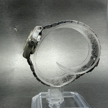 Seiko Matic Lady Watch Women 21mm Silver Dial Silver Tone Date Round VTG PARTS7