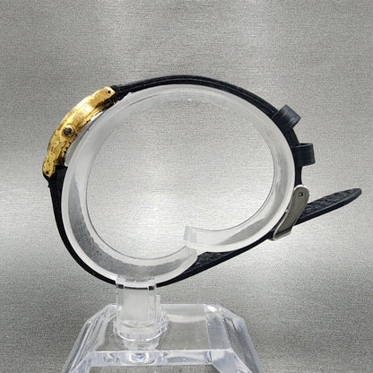 Seiko Watch Women 22mm Champagne Dial Gold Tone Round V701A110 New Battery6
