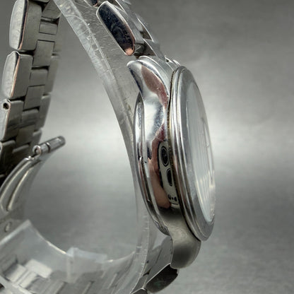 Citizen Watch Women 28mm White Dial Silver Tone Date Round 1012-S031460 New Bat3