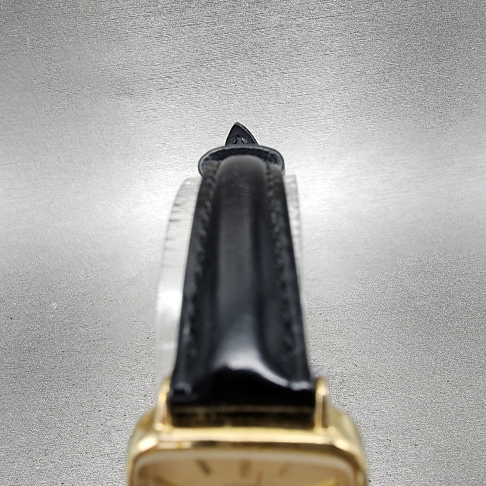 Citizen CQ Watch Women 22mm Champagne Dial Gold Tone Rectangle New Battery VTG4