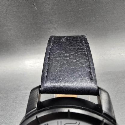 Timex Mod Quartz Watch Men 44mm White Dial Black Daydate Round New Battery4