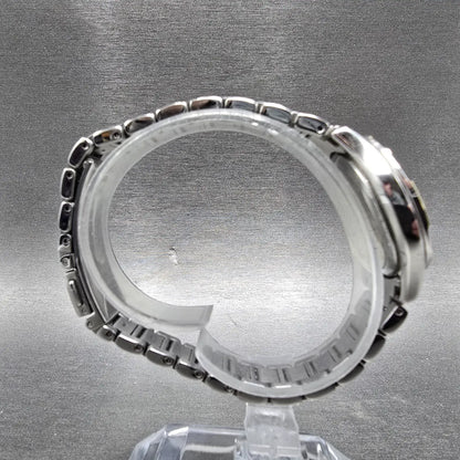 Citizen Eco-Drive Watch Women 30mm White Dial Two Tone Diamonds EM0454-52A Works8