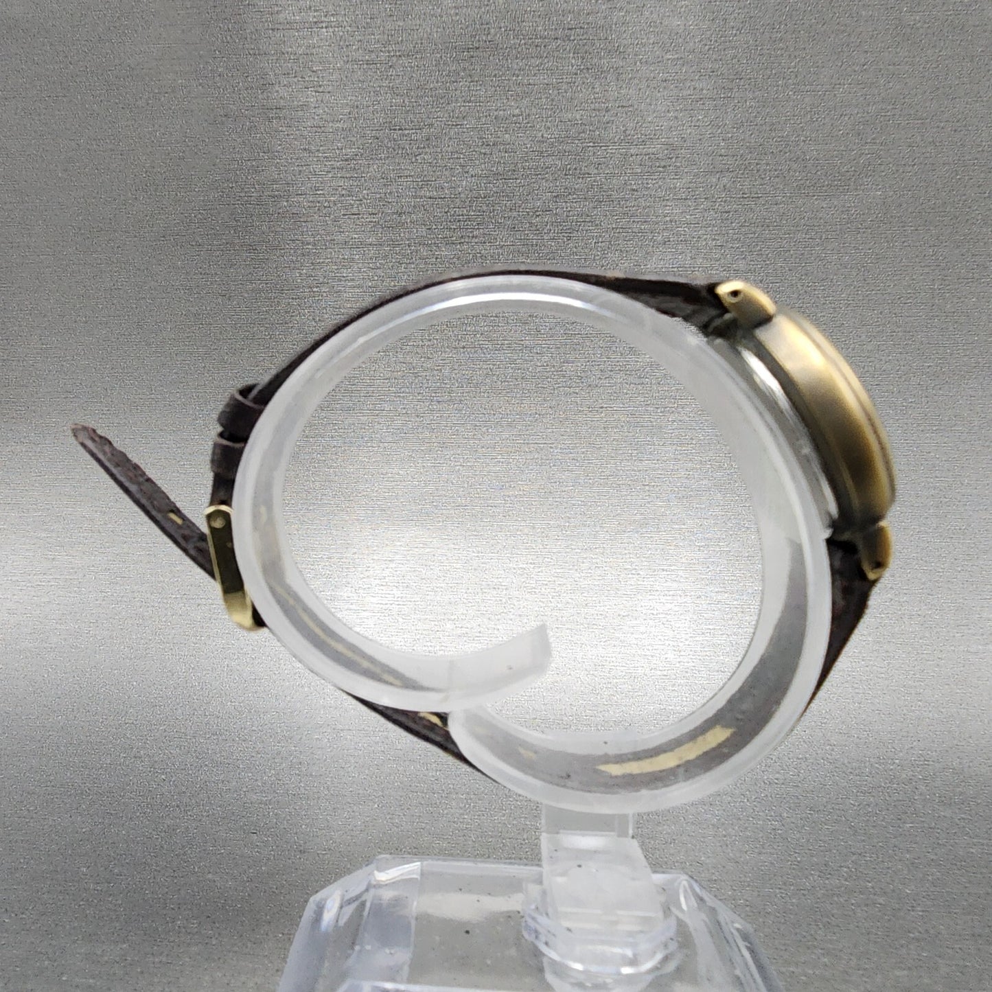 Seiko Alba Moon Phase Watch Women 20mm Champagne Dial Brass Tone Round New Batt8