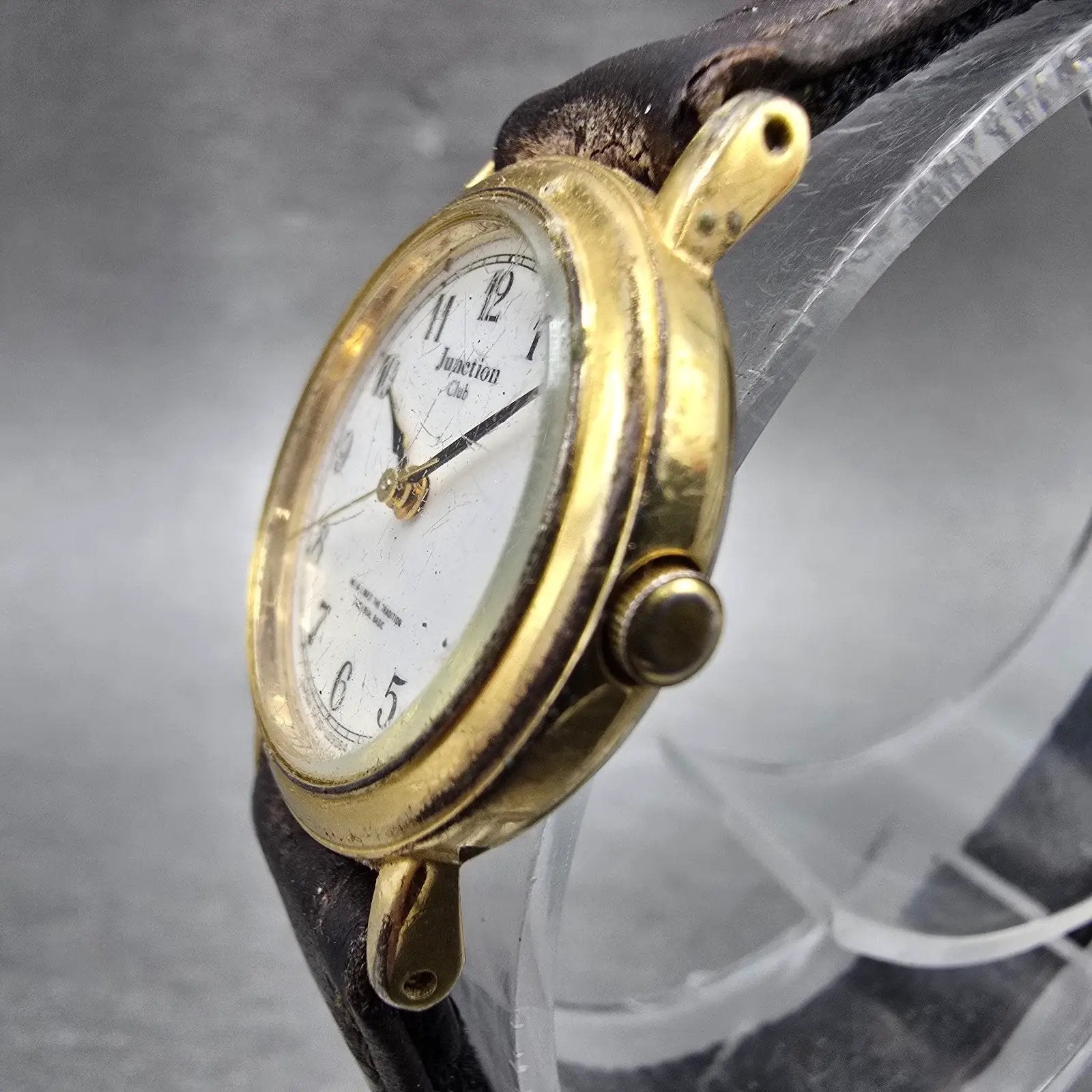 Citizen Vega Junction Watch Women 24mm White Dial Gold Tone 5K30-409418 New Batt2