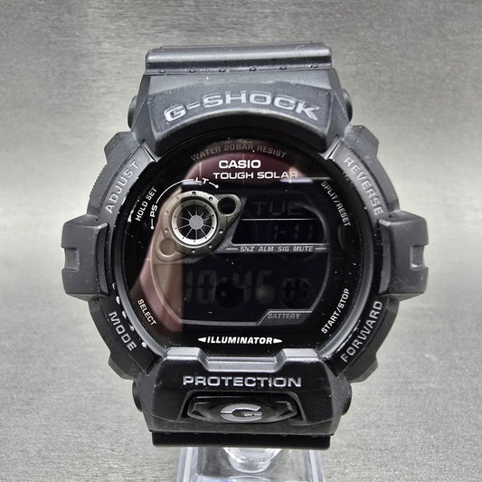 Casio G-Shock GR-8900A Watch Men 53mm Digital Black Alarm Chronograph Solar L0