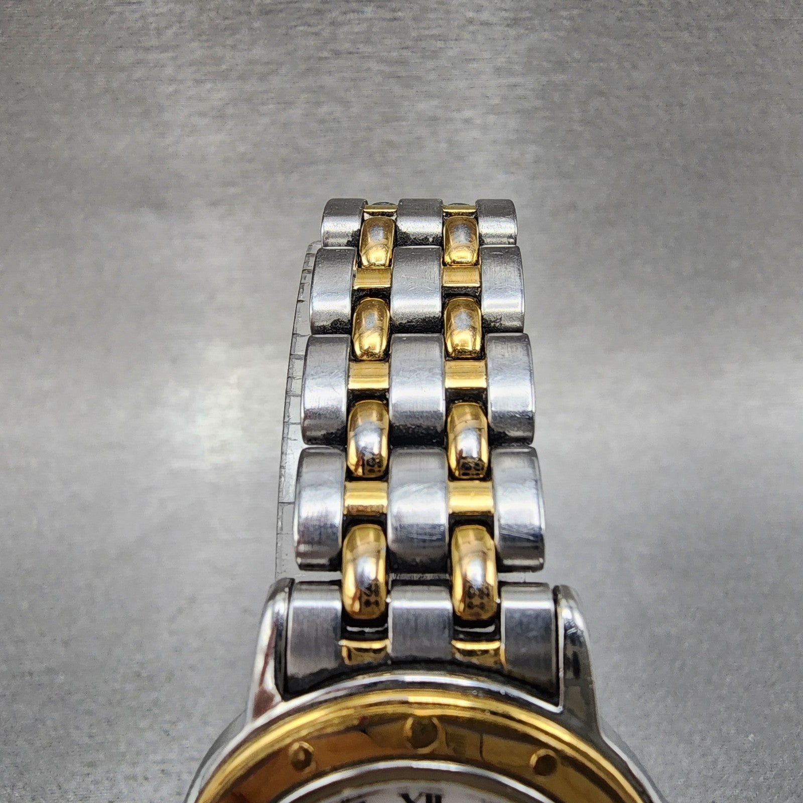 Raymond Weil Tango Watch Women 28mm White Dial Two Tone Date Round 5360 New Batt4