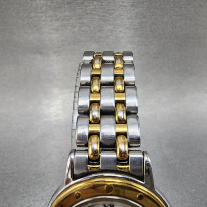 Raymond Weil Tango Watch Women 28mm White Dial Two Tone Date Round 5360 New Batt4