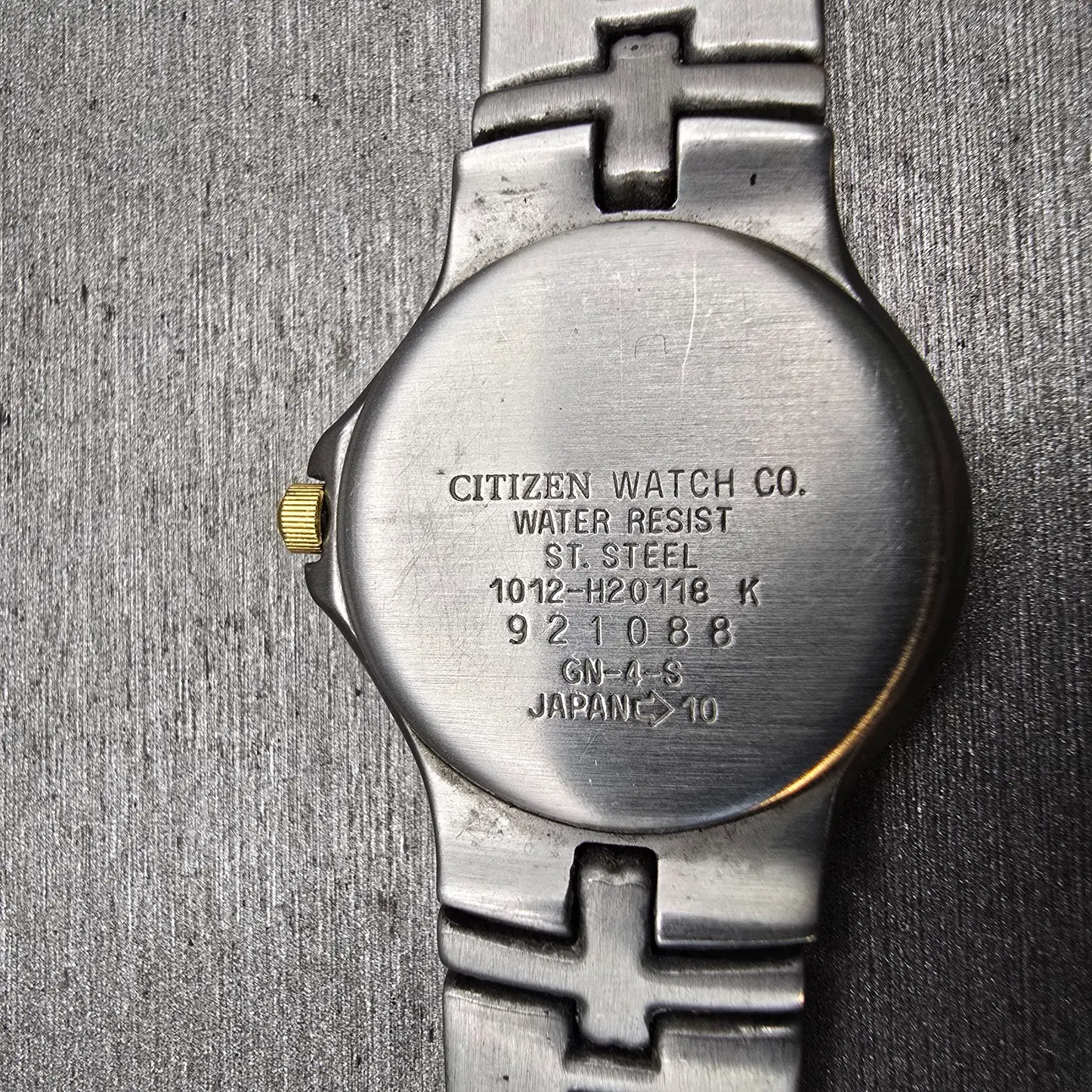 Citizen Elegance Watch Women 24mm Silver Dial Two Tone Date 1012-H20118 New Batt10