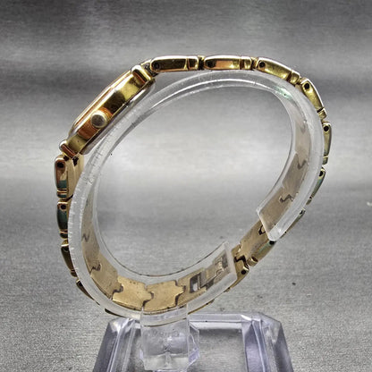 Citizen Watch Women 16mm MOP Dial Gold Tone Oval 3220-326130 New Battery Vintage6
