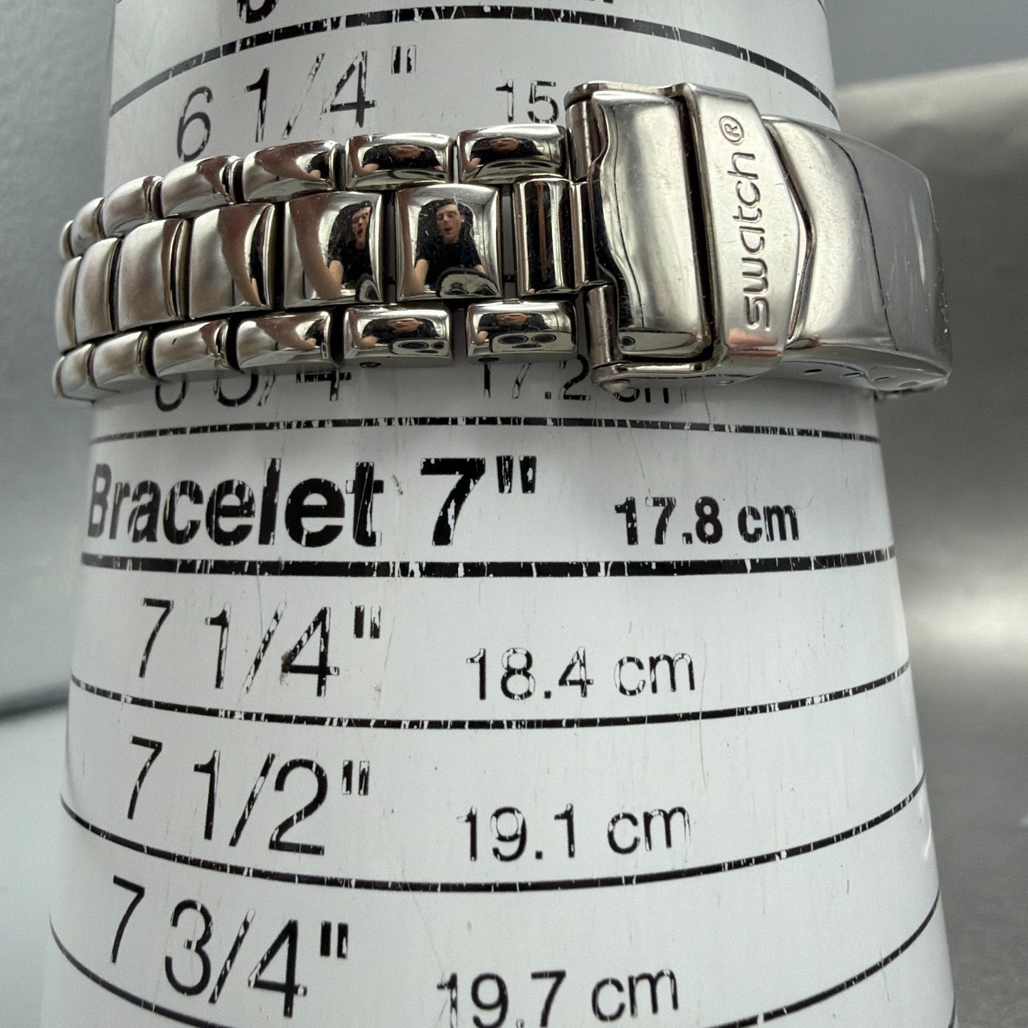 Swatch Irony Lady Ardency Watch Women 25mm Purple Dial Steel Round YSS146 Newbat10