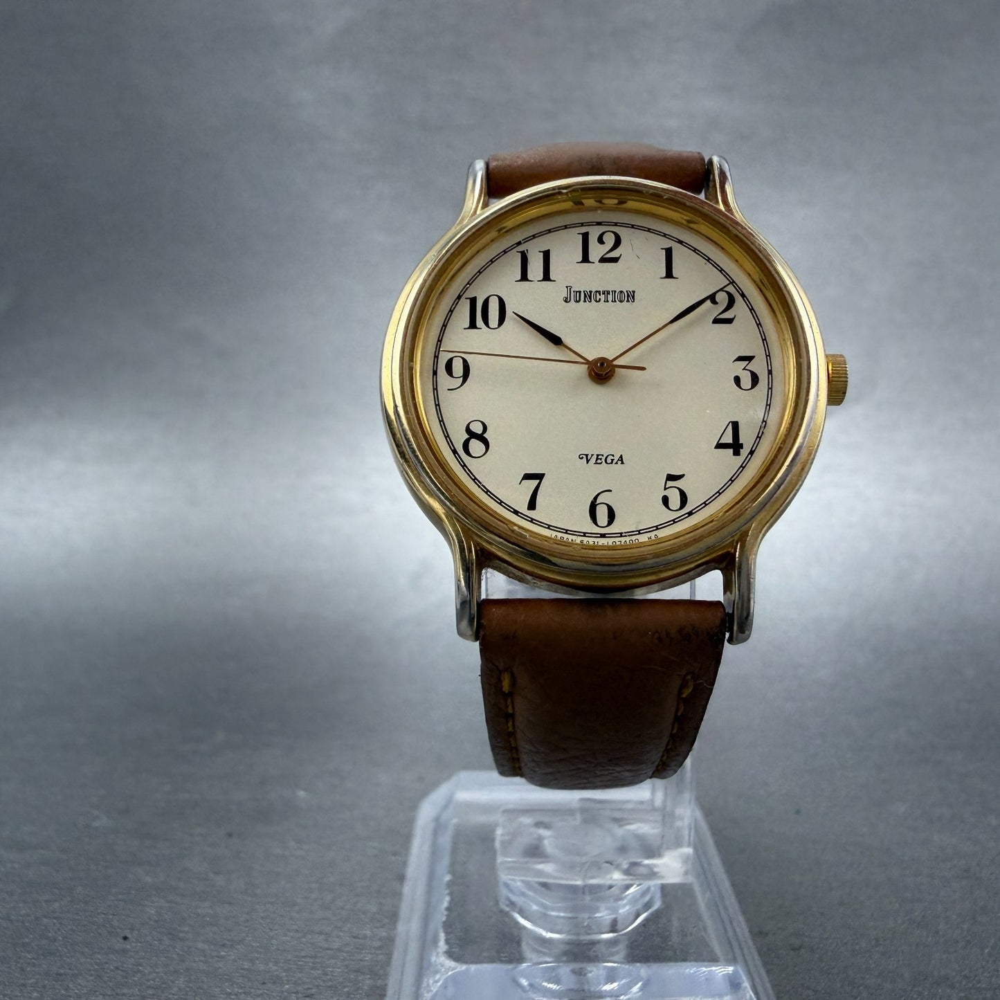 Citizen Junction Watch Unisex 31mm Cream Dial Gold Tone 6A31-L02265 New Battery5