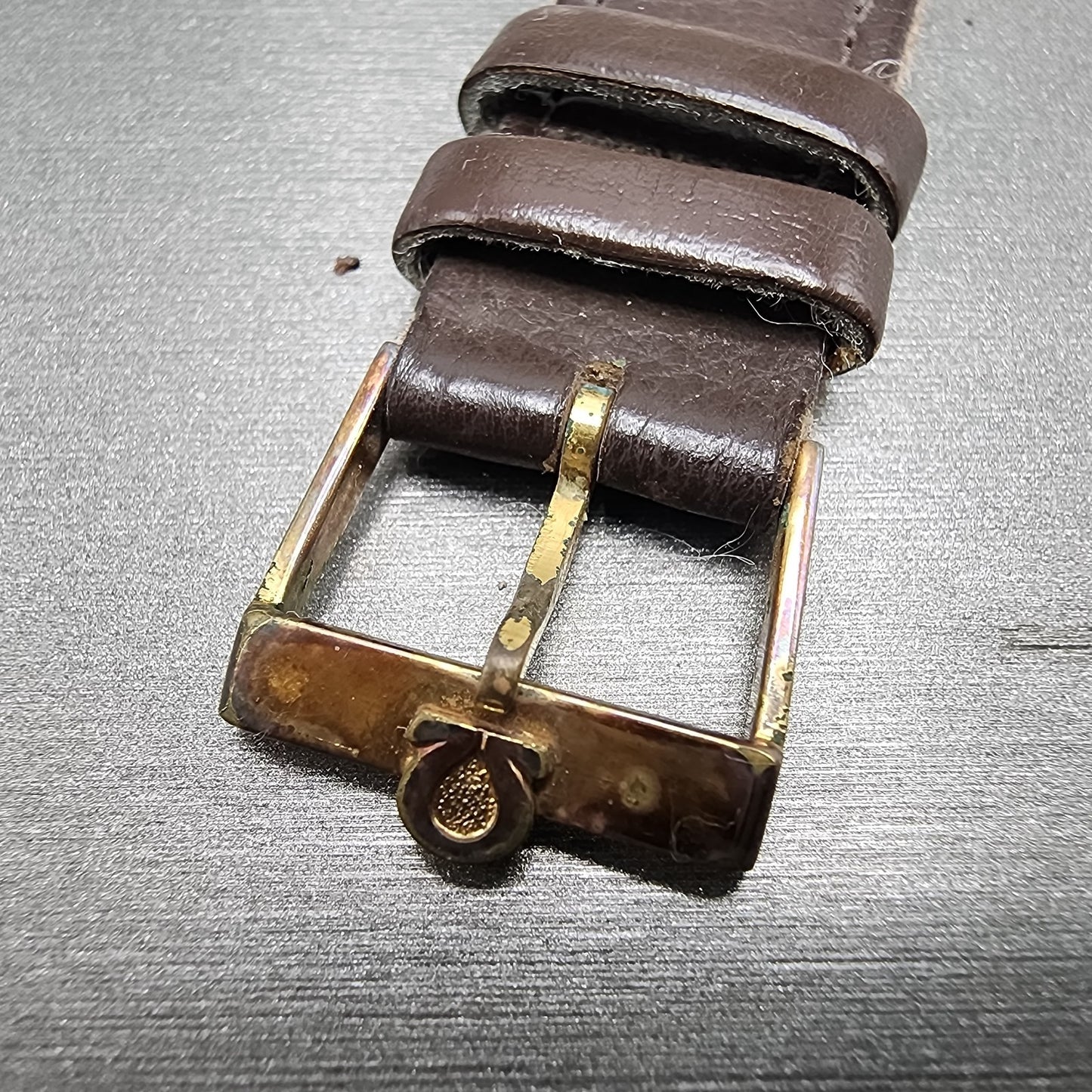 Omega Deville Watch Men 31mm Champagne Dial Gold Tone 1910073 New Battery12