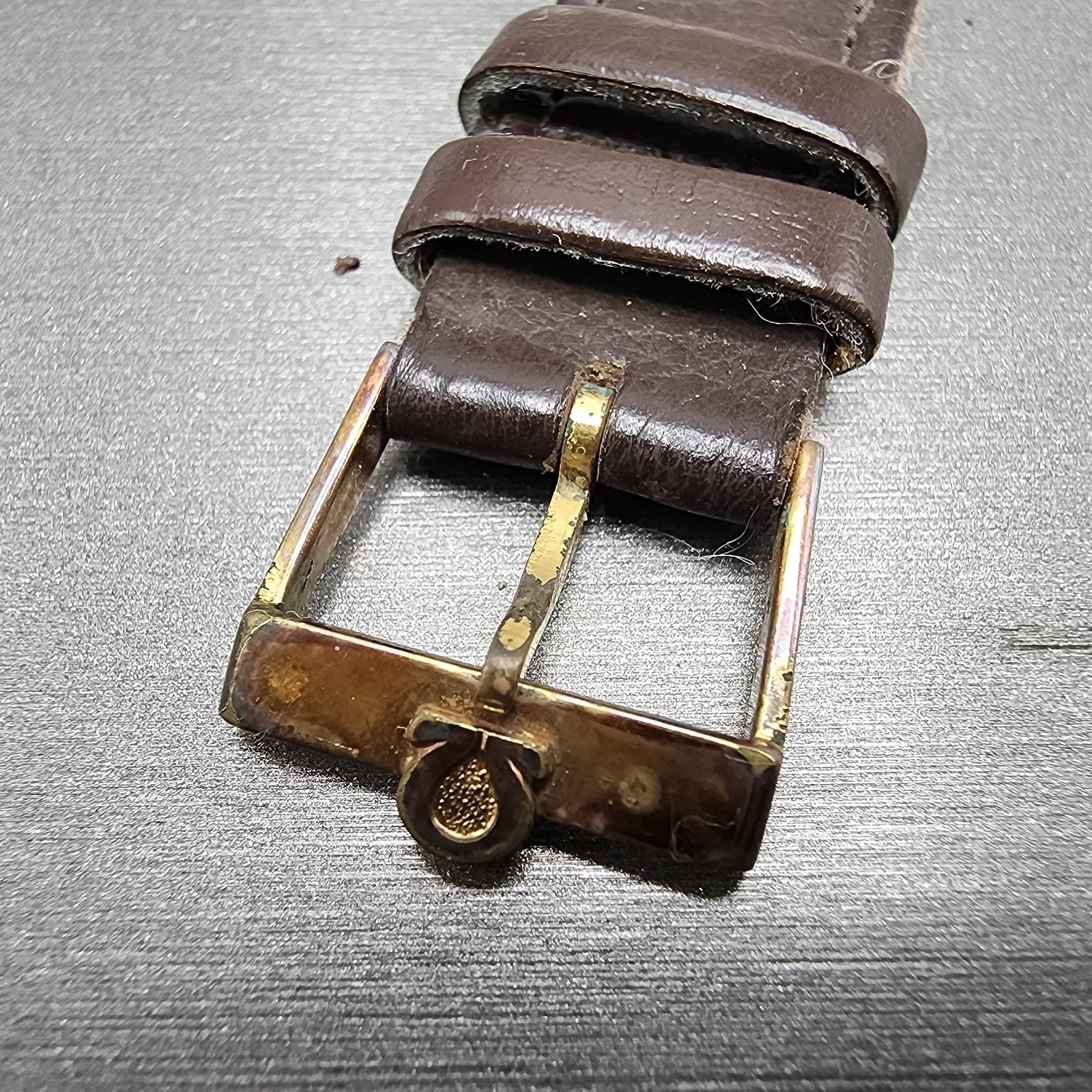 Omega Deville Watch Men 31mm Champagne Dial Gold Tone 1910073 New Battery12