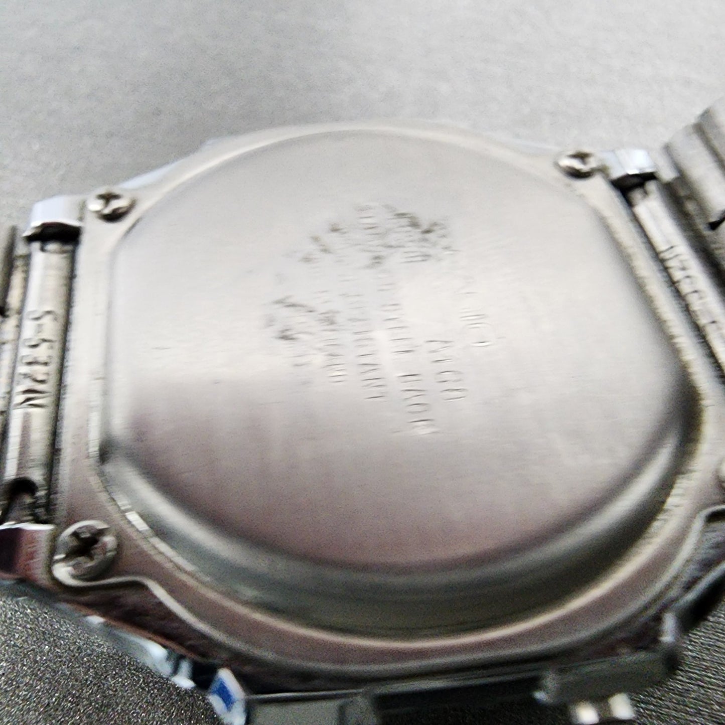 Casio A168 Illuminator Watch Men 36mm Digital Silver Tone Alarm Chrono New Batt9