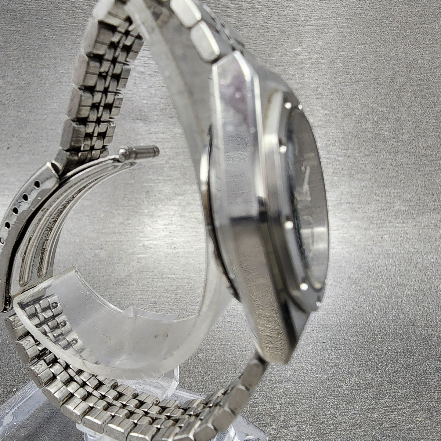 Seiko SilverWave Watch Women 26mm Black Dial Steel Daydate 34230180 New Battery3