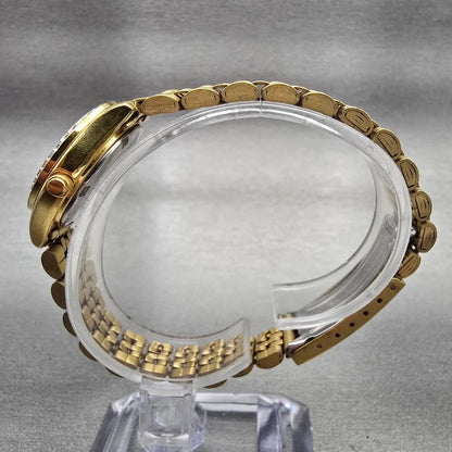 Citizen Watch Women 26mm MOP Dial Gold Tone Daydate Gemmed 1002-S044456 New Batt7