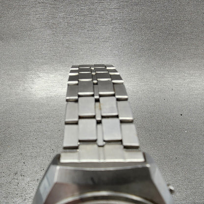 Orient Chrono Ace Watch Men 36mm Green Dial Silver Tone Daydate G42927260 PARTS5