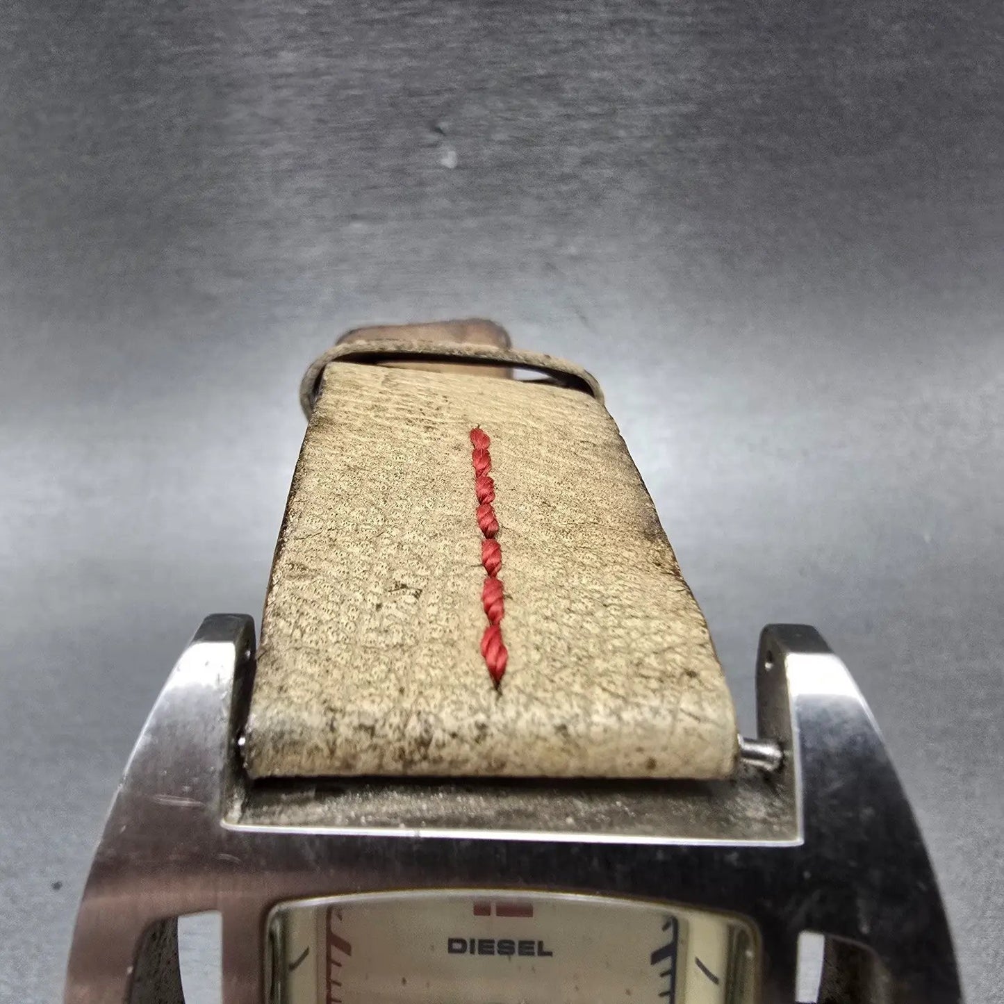 Diesel Watch Men 44mm Cream Dial Steel Rectangle DZ-2109 PARTS5