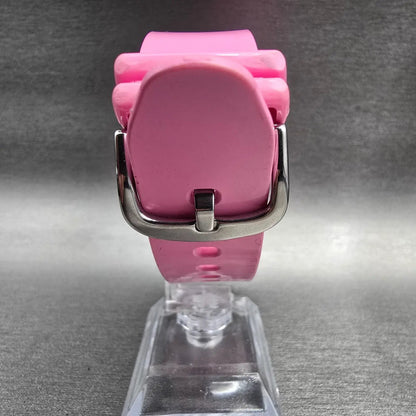 Casio Baby-G BGA-131 Watch Women 43mm Pink Chrono Alarm Round New Battery7
