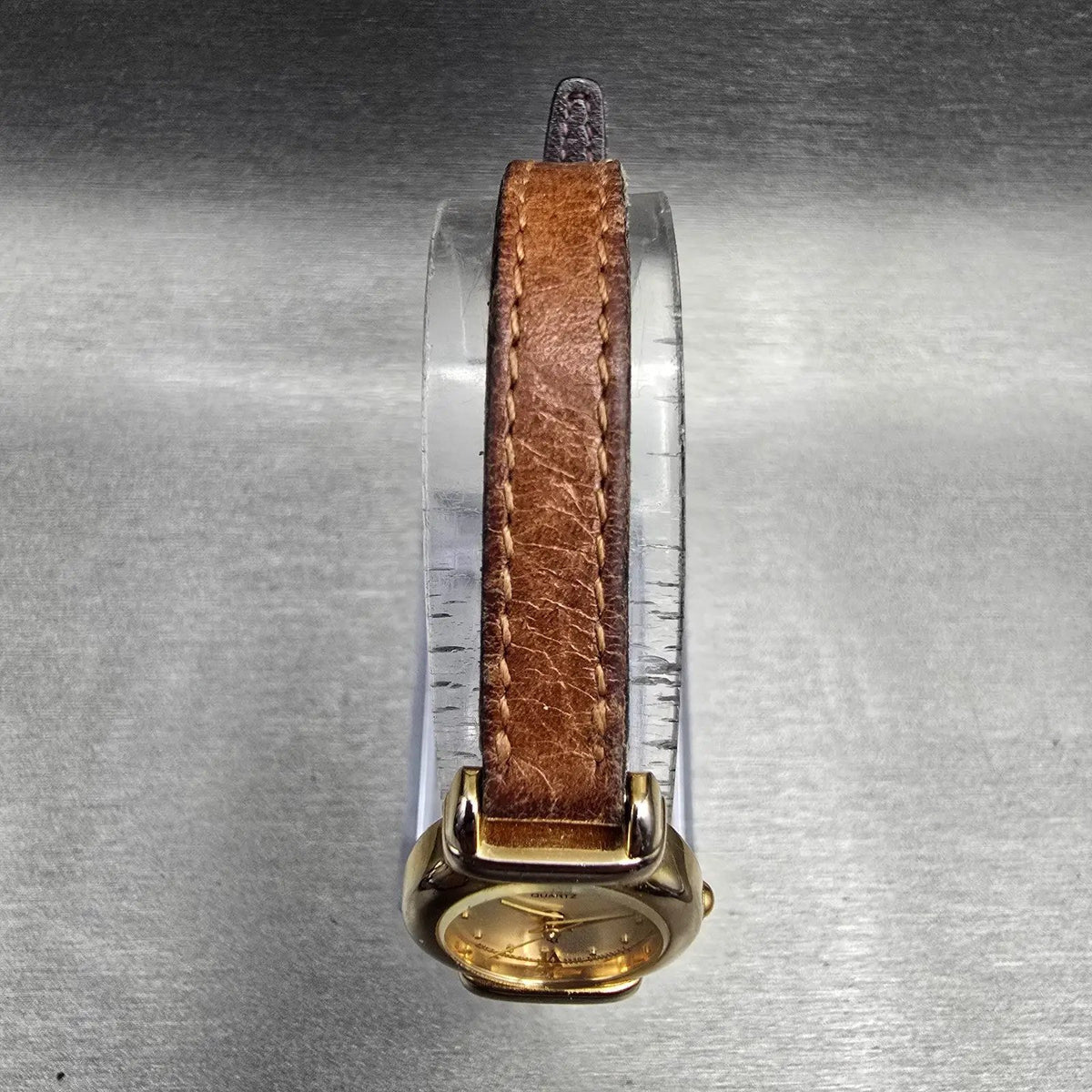 Citizen CQ Watch Women 19mm Champagne Dial Gold Tone Round 5930-K00845 New Batt64